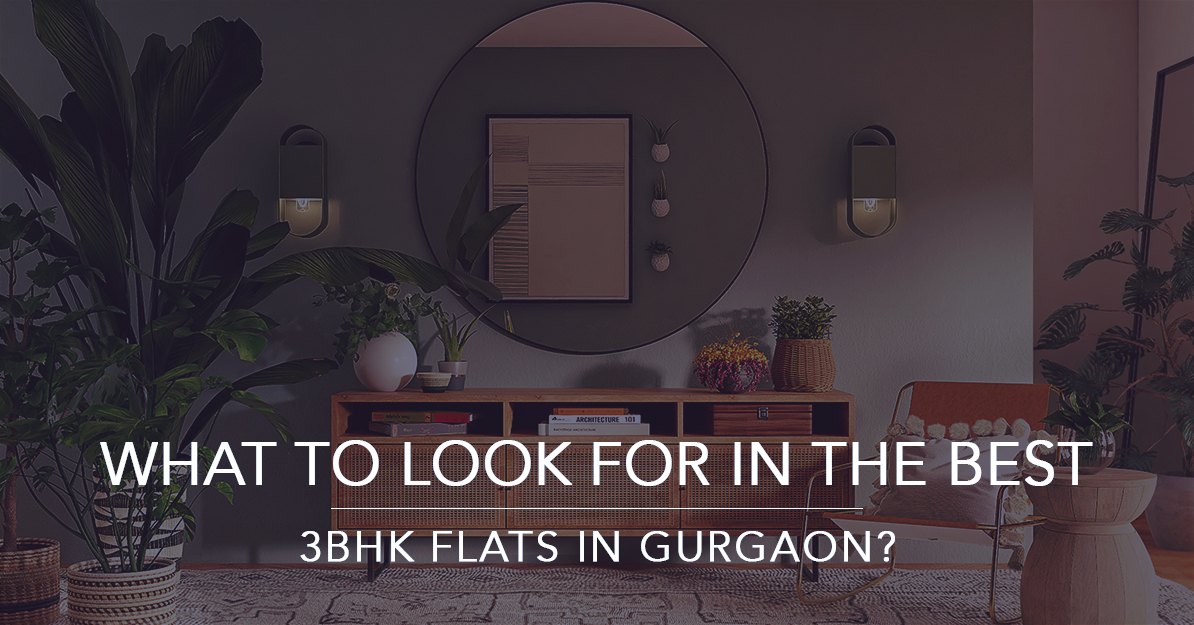 3 BHK flat in Gurgaon