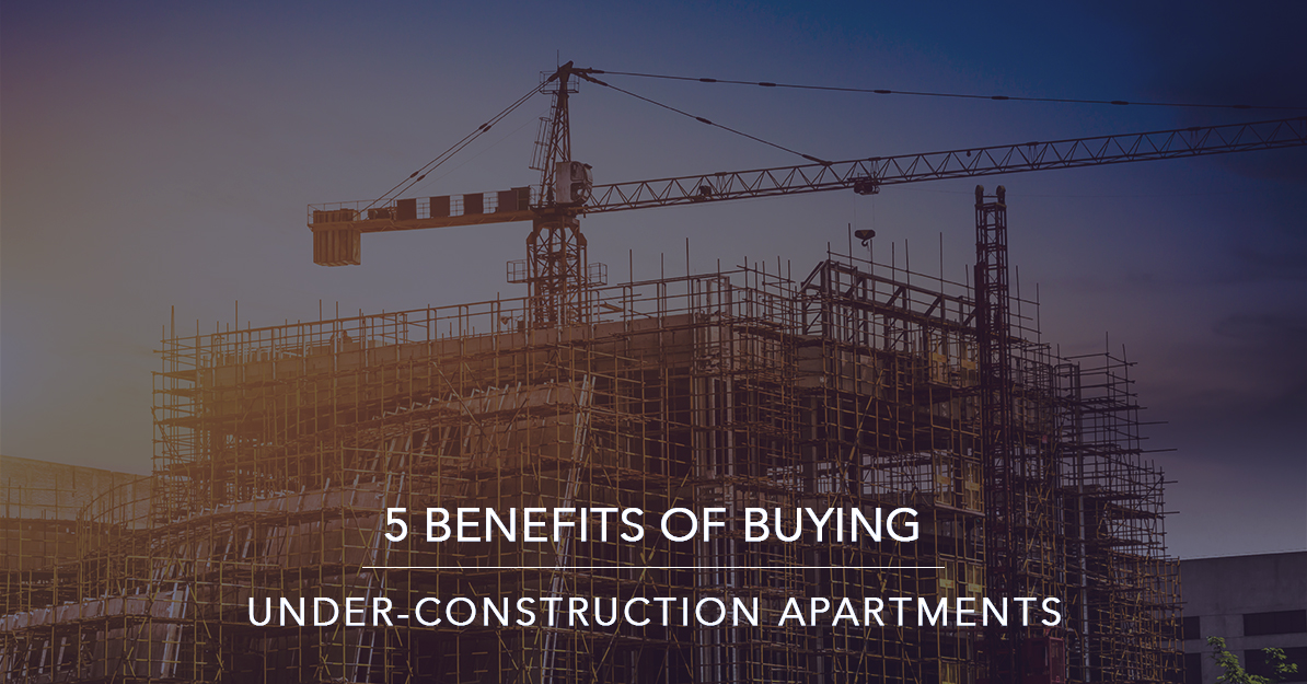 Why buy Under-Construction Apartments | Krisumi Waterfall Residences